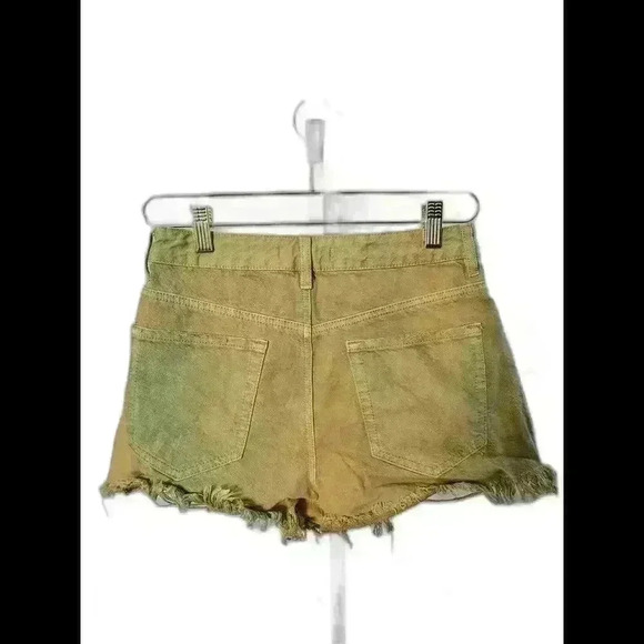 Pac Sun High Rise Festival Denim Shorts - Picture 2 of 3